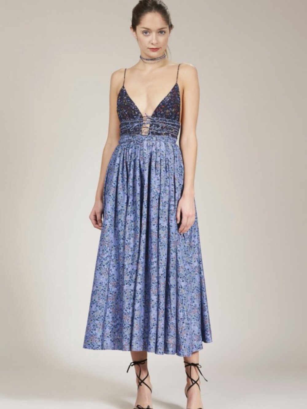 Elliette Leni dress - color blue - size 4